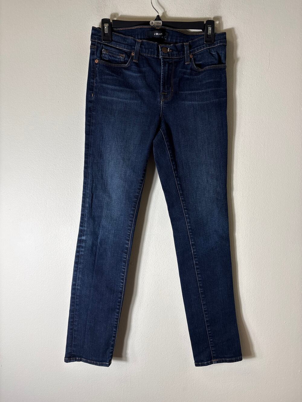 J Brand Dark Vintage Skinny Leg Denim Sz 28